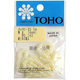 TOHO(トーホー) TOHO 特大ビーズ 糸通しビーズ 外径約4mm 0.5m入り No.145 LLB-145-PC 1枚