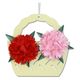 藤久 立体切り絵花かご飾りキットカーネーション 0540214 1セット（直送品）