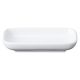 無印良品 白磁長角皿 小 約幅１１×奥行６．５×高さ２ｃｍ 良品計画