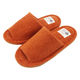 オクムラ yoriパイル外縫いスリッパ 布スリッパ Mサイズ オレンジ AAAA23019OR 1足