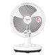 YAMAZEN 18cm 卓上扇風機 風量2段階 切タイマー YDT-F188(WB) 1台