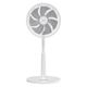 YAMAZEN 30cm DCリビング扇風機 パワーデリバリー対応 エコセンサー 風量10段階 YLXP-AJD30(W) 1台