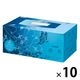 ティッシュペーパー エルモア 絹美 スタイリッシュブルー 200組 1セット（1個×10）カミ商事