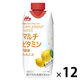 森永乳業 森永サプリメントウォーターマルチビタミン 香るレモン水 330ml 1箱（12本入）