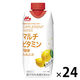 森永乳業 森永サプリメントウォーターマルチビタミン 香るレモン水 330ml 1セット（24本）
