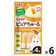 いなば CIAO チャオ ピュアちゅーる 猫 とりささみ 国産（14g×4本）6袋 ちゅ～る キャットフード ウェット 猫用 おやつ