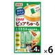 いなば ピュアちゅ～る とりささみ 緑黄色野菜入り 国産（14g×4本）6袋 犬用 おやつ