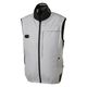 サンエス ハイブリットクールベスト 6シルバー L EF92592S 1セット（直送品）