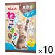ねこがキュン かに味 無添加 国産 84g（7g×12本）1セット（1袋×10）アイシア 猫用 おやつ