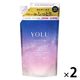 YOLU（ヨル） カームナイトリペアシャンプー 詰め替え ２個セット　各400mL I-ne