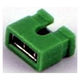 GB ジャンパーピン 2mmピッチ 緑 GB-JMP-20G 1個（直送品）