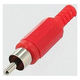 Linkman RCAプラグ 赤 WTN19F6197R 1個（直送品）