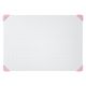 プラス グループワーク向け小型ホワイトボード A3両面 ピンク 538201 1台