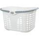 サンコープラスチック ブライトバスケット No.40 ランドリーホワイト 4973230449863 1個
