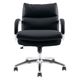 関家具 ポケットコイルチェア グラント　ローバック　BK　PU 456301 1脚