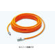 十川産業 サンテックエアーホースOR7x15 カプラ付 STC-7015OR 1本（直送品）
