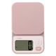ドリテック デジタルスケール「エクレ」2kg ピンク KSー739PK キッチンスケール 1個