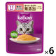 カルカン（kalkan）11歳から やわらかペースト 味わいとりささみ 着色料・発色剤 無添加 60g 6袋 キャットフード