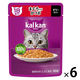 カルカン（kalkan）18歳から まぐろ入りかつお ゼリー仕立て 60g 6袋 マースジャパン キャットフード ウェット