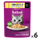カルカン（kalkan）4種のおいしさ まぐろ・たい・かにかま・ささみ入り ゼリー仕立て 60g 6袋 キャットフード ウェット