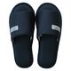 ストロング 洗濯機で洗えるスリッパ Lサイズ ネイビー 1足