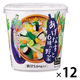 VEGE MISO SOUPカップあげなすと6種の野菜 1セット（1個×12） ひかり味噌