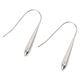 ステンレス華奢ドロップピアス2 シルバー LAKOLE/ラコレ