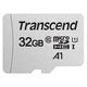 Transcend（トランセンド）microSDHCカード 32GB U1/A1対応 TS32GUSD300S 1個