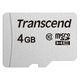 Transcend（トランセンド）microSDHCカード 4GB TS4GUSD300S 1個