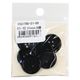 日本紐釦貿易 日本紐釦貿易(Nippon Chuko) カラーボタン 21mm 6個 黒 CG1700-21-09 1セット(3袋)（直送品）