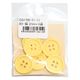 日本紐釦貿易 日本紐釦貿易(Nippon Chuko) カラーボタン 21mm 6個 黄色 CG1700-21-33 1セット(3袋)（直送品）