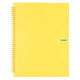 プラス イトオシ ツインリング型ファイル A4 2ポケットタイプ イエロー 91822 1冊（わけあり品）