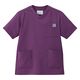 MONTBLANC（モンブラン） スクラブ 兼用 半袖 グレープパープル M MS005-53 1枚（直送品）
