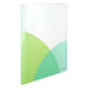 プラス PastyスリムホルダーF A4 Mグリーン 98865 1冊（直送品）
