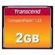 Transcend（トランセンド）コンパクトフラッシュカード 2GB 133x TS2GCF133 1個