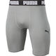 PUMA(プーマ) サッカー スパッツ コンプレッション ショートタイツ 3XL シルバー×ブラック 656333 1枚（直送品）