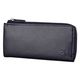 スワン ROTHCO リサイクルレザー 薄型L字長財布 45066 ブラック 1個（直送品）