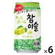【アウトレット】チャミボール マスカット 7度 350ml 1セット（1本×6） 眞露