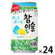 【アウトレット】チャミボール fresh＋レモン 7度 350ml　1箱（24本入） 眞露