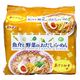 魚介と野菜のおだしらーめん みそ味 430g (1袋5食入) 1袋 イトメン