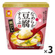 なめらか豆腐すうぷ 鯛だし8.2ｇ 1セット（1個×3） 東洋水産