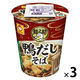 麺之助 縦型 鴨だしそば65g 1セット（1個×3） 東洋水産