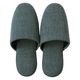 ストロング 来客用にちょうど良いおもてなしスリッパ 布 ブルー 10ー5ー808ー02 1足