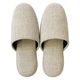ストロング 来客用にちょうど良いおもてなしスリッパ 布 ベージュ 10ー5ー808ー09 1足