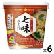 七味みそ汁 八幡屋礒五郎 カップ 1セット（1食×6） ひかり味噌