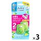 ファブリーズ 消臭芳香剤 トイレ用 フルーティグリーンの香り 詰め替え 1セット（1パック（2個入）×3） P＆G