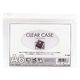 リヒトラブ クリヤーケース ファスナー付 A6 白 F-155シロ 1枚