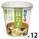 カップ料亭の味 長ねぎ 1セット（1個×12） マルコメ