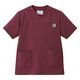 MONTBLANC（モンブラン） スクラブ 兼用 半袖 ワインレッド S MS005-72 1枚（直送品）
