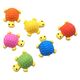 三洋堂 カラフルカメさん消しゴム 4743 1袋（60個）